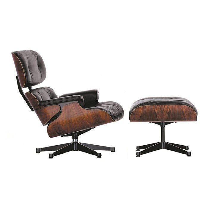 Eames Style Lounge Chair & Ottoman - Unica Interior