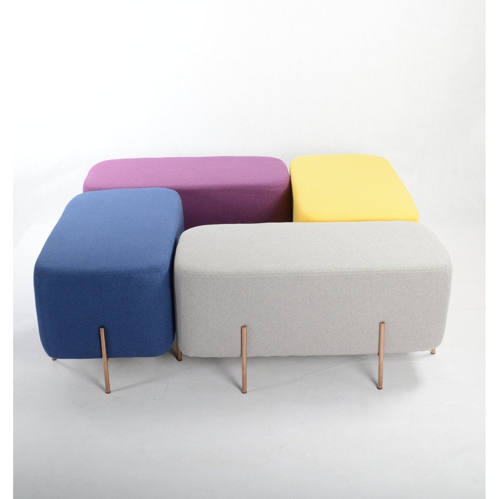 Elise Stool (Rectangular) - Unica Interior