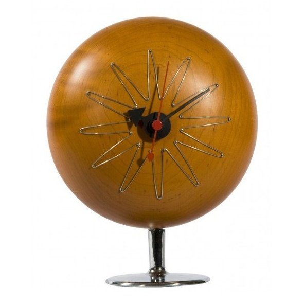 George Nelson Style Pill Desk Clock - Unica Interior