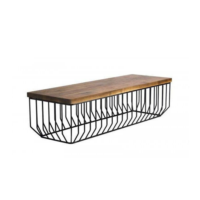 Reza Feiz Style Wooden Bench - Unica Interior