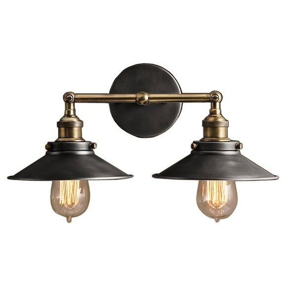 R.H Style Metal Filament Double Sconce - Unica Interior