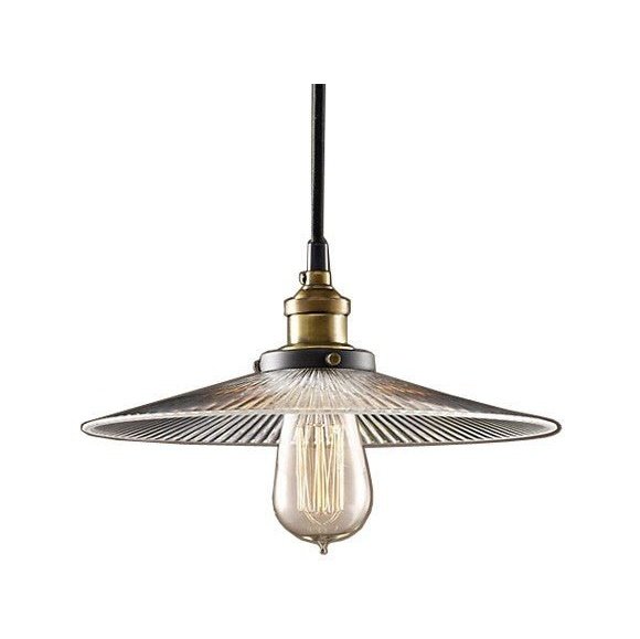 Ribbed Glass Filament Pendant - Unica Interior