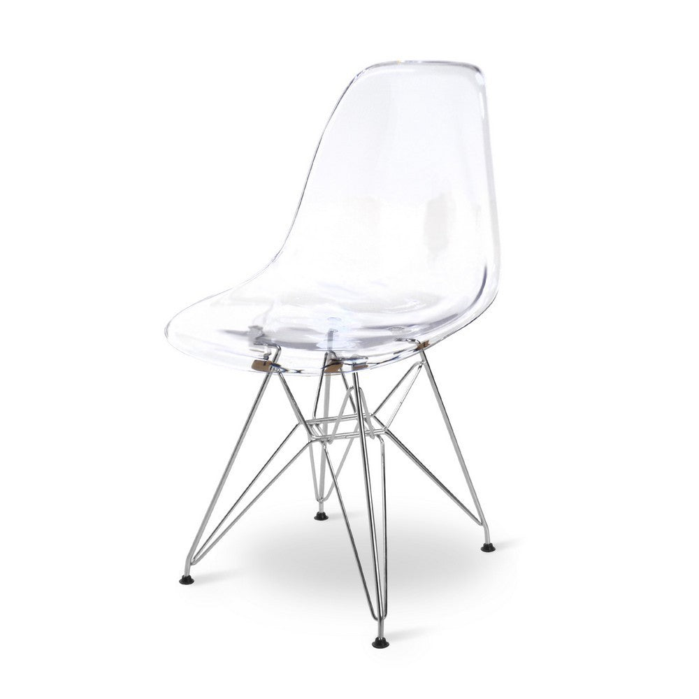 Transparent DSR Chair - Unica Interior